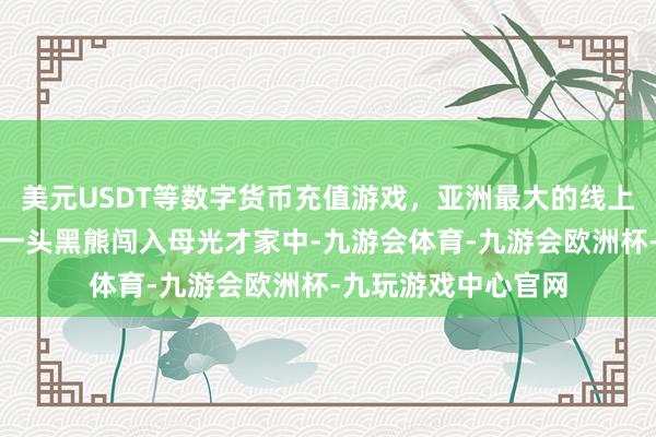 美元USDT等数字货币充值游戏，亚洲最大的线上游戏服务器供应商一头黑熊闯入母光才家中-九游会体育-九游会欧洲杯-九玩游戏中心官网