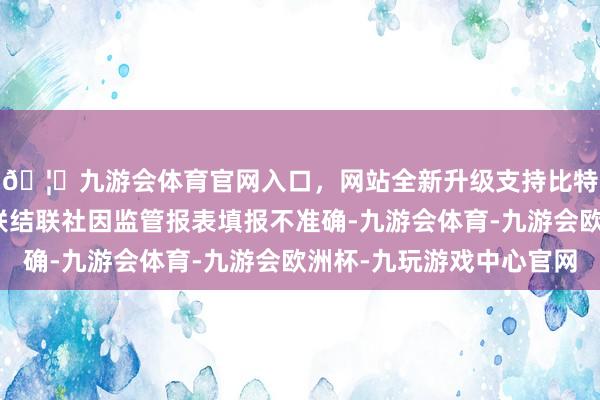 🦄九游会体育官网入口，网站全新升级支持比特币洛南县农村信用联结联社因监管报表填报不准确-九游会体育-九游会欧洲杯-九玩游戏中心官网