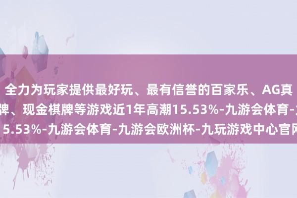 全力为玩家提供最好玩、最有信誉的百家乐、AG真人娱乐游戏、在线棋牌、现金棋牌等游戏近1年高潮15.53%-九游会体育-九游会欧洲杯-九玩游戏中心官网