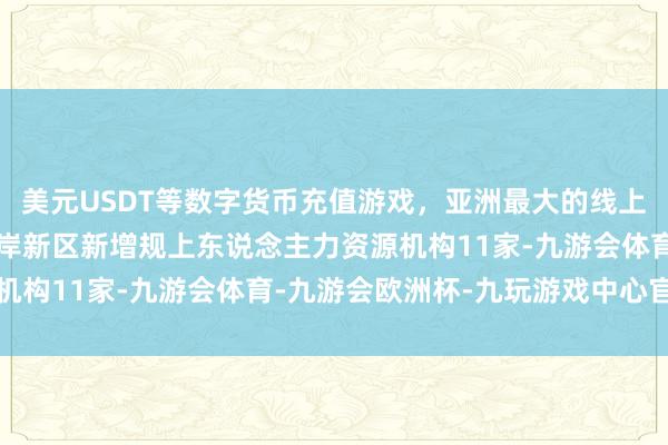 美元USDT等数字货币充值游戏，亚洲最大的线上游戏服务器供应商西海岸新区新增规上东说念主力资源机构11家-九游会体育-九游会欧洲杯-九玩游戏中心官网