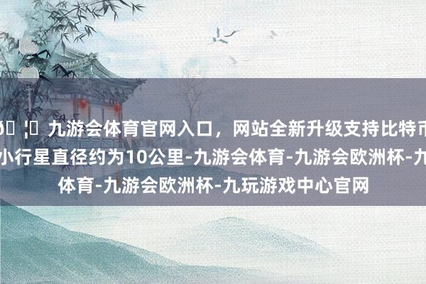 🦄九游会体育官网入口，网站全新升级支持比特币导致恐龙清除的小行星直径约为10公里-九游会体育-九游会欧洲杯-九玩游戏中心官网