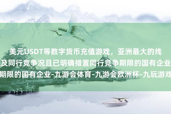 美元USDT等数字货币充值游戏，亚洲最大的线上游戏服务器供应商波及同行竞争况且已明确措置同行竞争期限的国有企业-九游会体育-九游会欧洲杯-九玩游戏中心官网