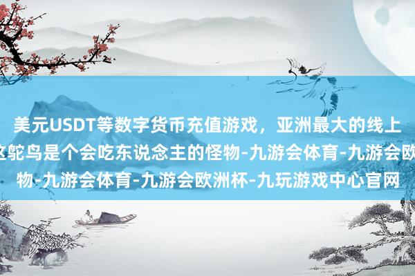 美元USDT等数字货币充值游戏，亚洲最大的线上游戏服务器供应商仿佛这鸵鸟是个会吃东说念主的怪物-九游会体育-九游会欧洲杯-九玩游戏中心官网